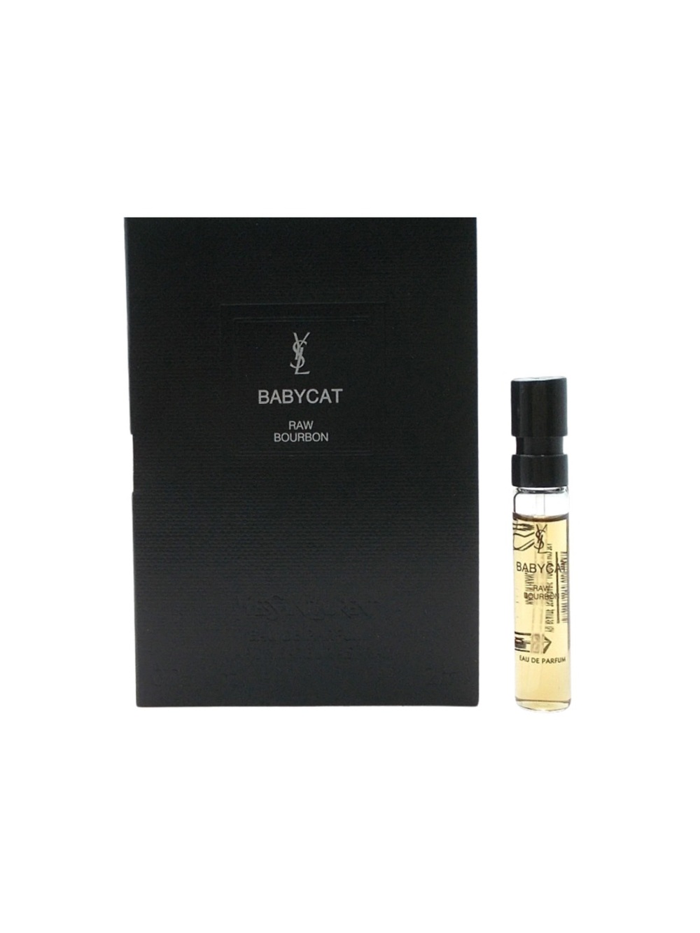 YVES SAINT LAURENT Babycat Raw Bourbon Le Vestiare Des Parfums Sample - 2ml